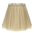 Taupe Shantung Silk Square Lamp Shade