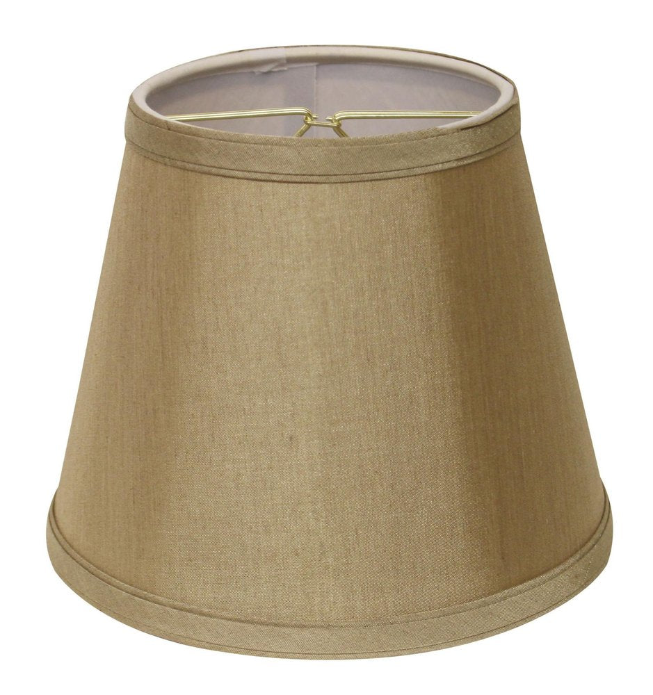 Tan No Slub Innsbruck Empire Lamp Shade on a white background