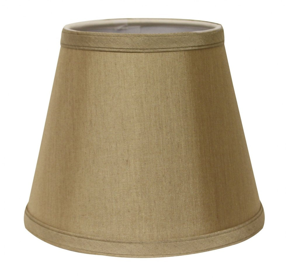 Tan No Slub Innsbruck Empire Lamp Shade on a white background