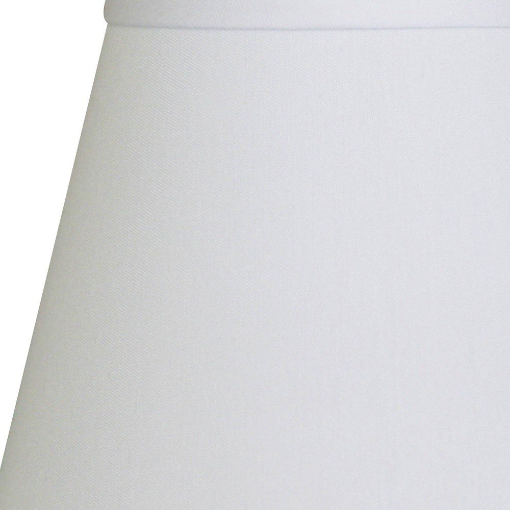 White No Slub Innsbruck Empire Lamp Shade close-up detail