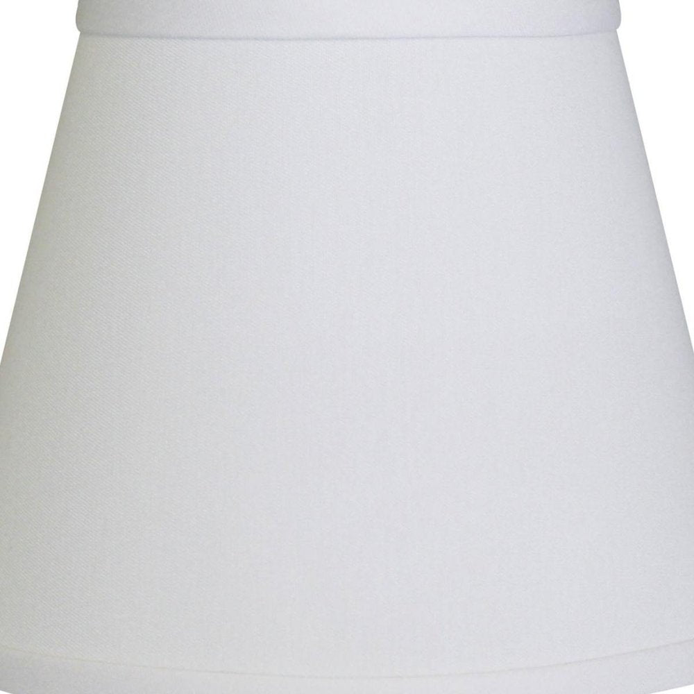 White No Slub Innsbruck Empire Lamp Shade close-up detail