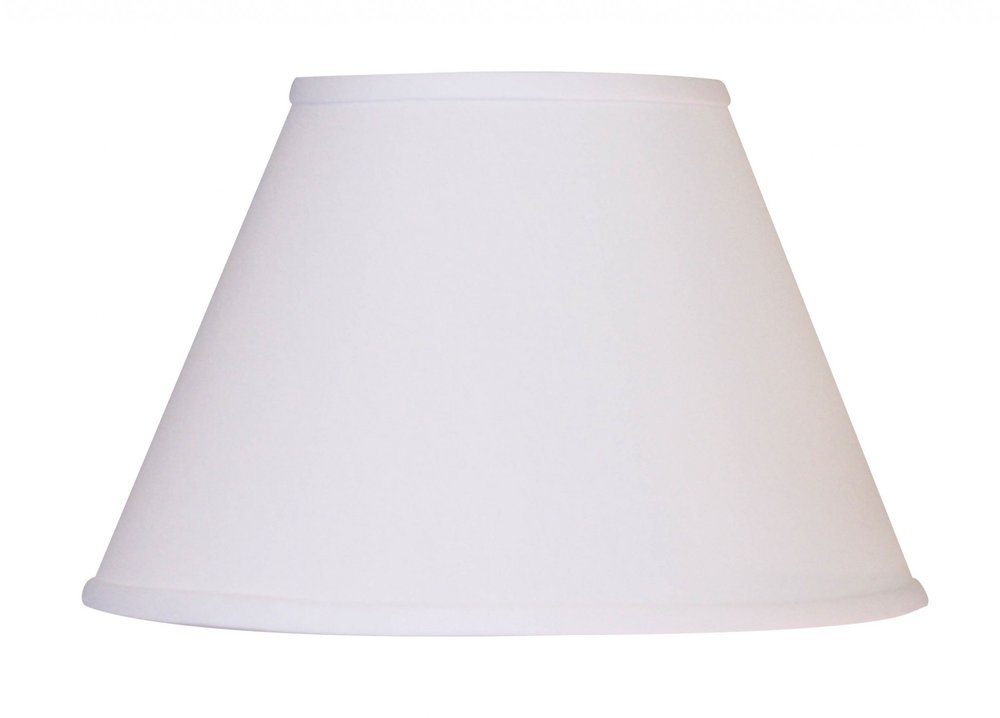 White No Slub Innsbruck Empire Lamp Shade on a white background