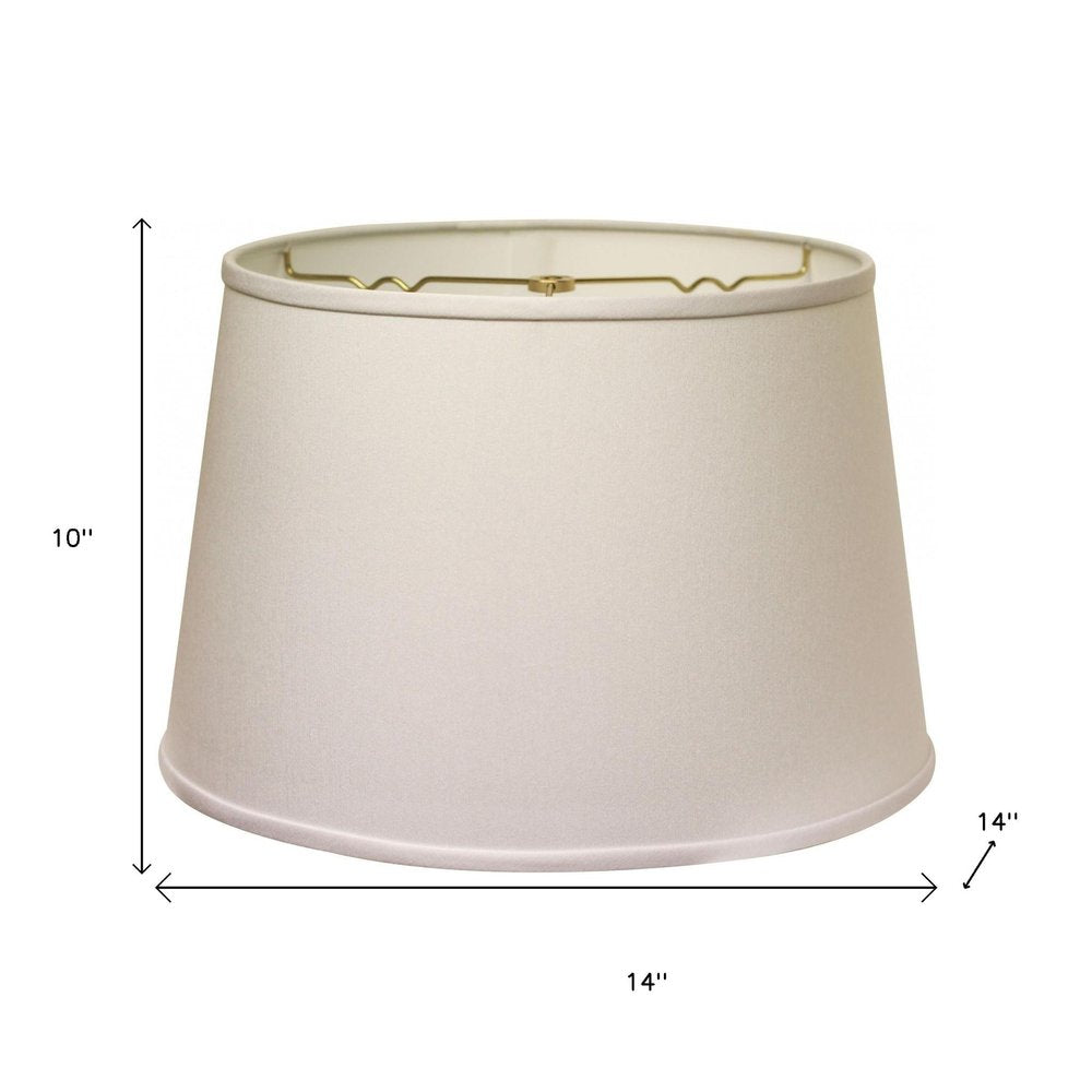 White No Slub Innsbruck Empire Lamp Shade on a white background
