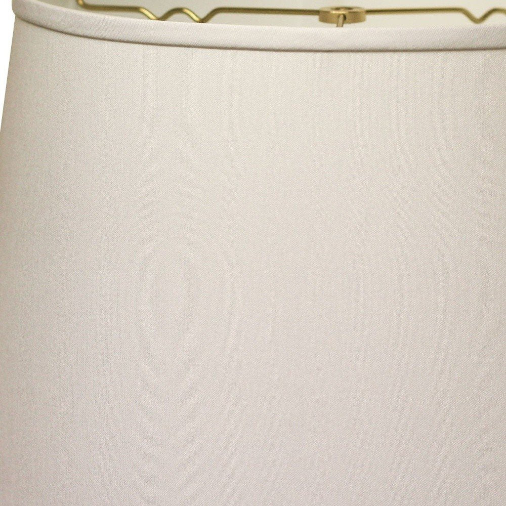 White No Slub Innsbruck Empire Lamp Shade close-up detail