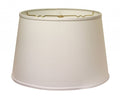 White No Slub Innsbruck Empire Lamp Shade - 11.00" H x 16.00" W x 16.00" D on a white background