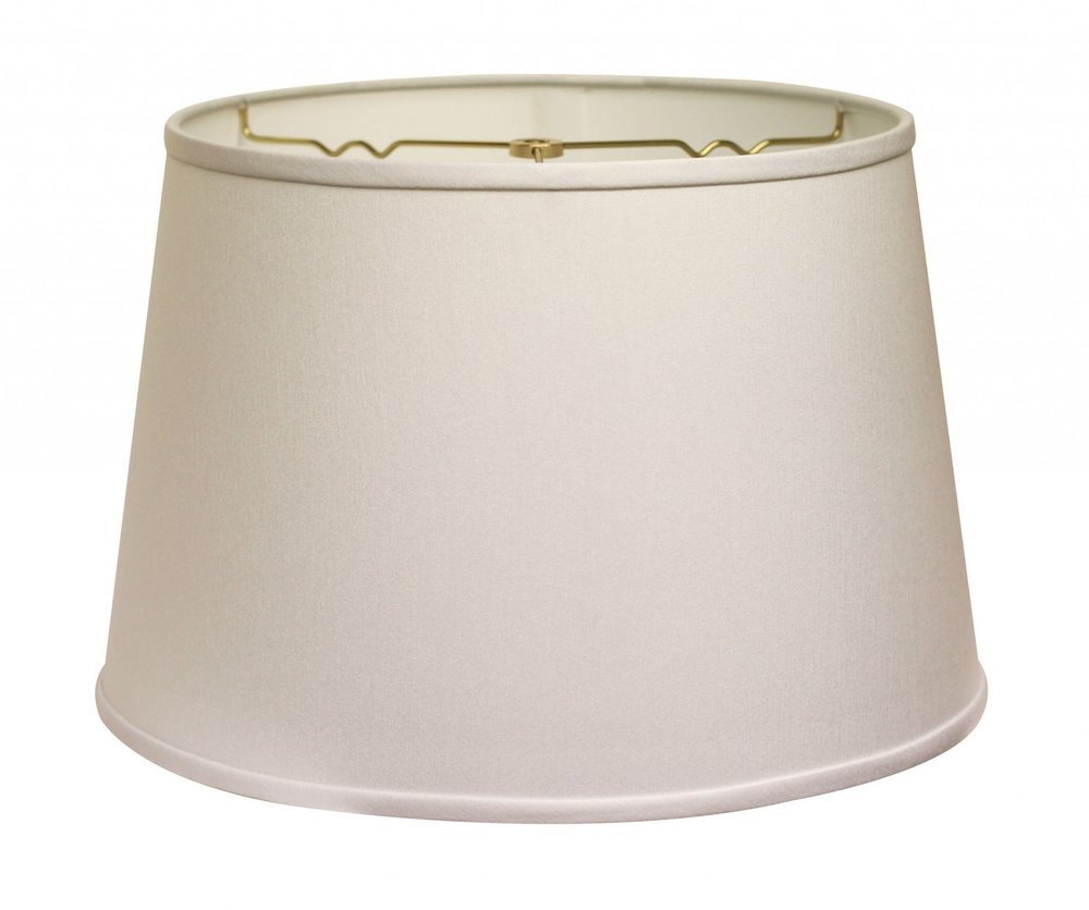 White No Slub Innsbruck Empire Lamp Shade - 11.00" H x 16.00" W x 16.00" D on a white background