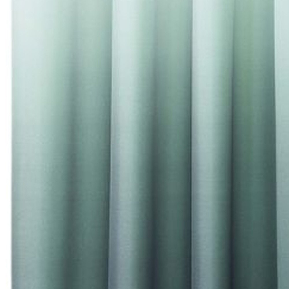 Set of Two 84" Blue Ombre Shades Window Panels close-up detail