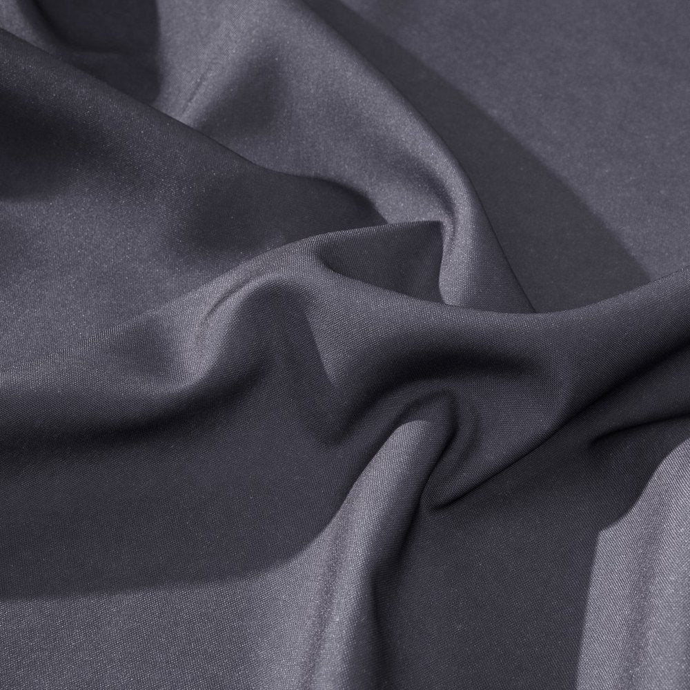Set of Two 84" Black Ombre Shades Window Panels close-up detail