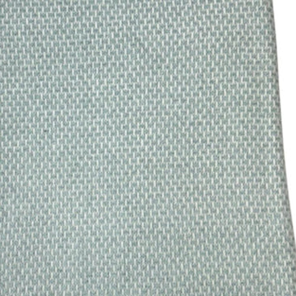 Soft Sky Blue Links Pattern Throw Blanket on a white background