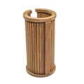 12" Brown Toilet Paper Holder