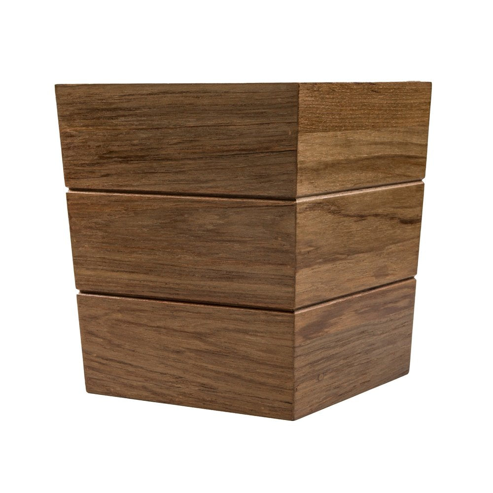 12" Brown Waste Basket