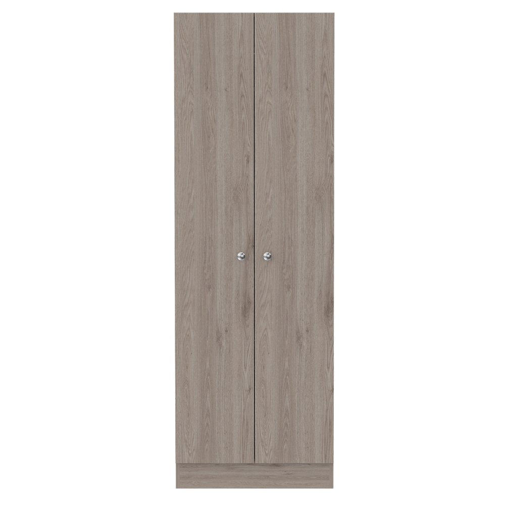 71" Light Gray Wood Pantry Or Storage Closet - SKU 477672