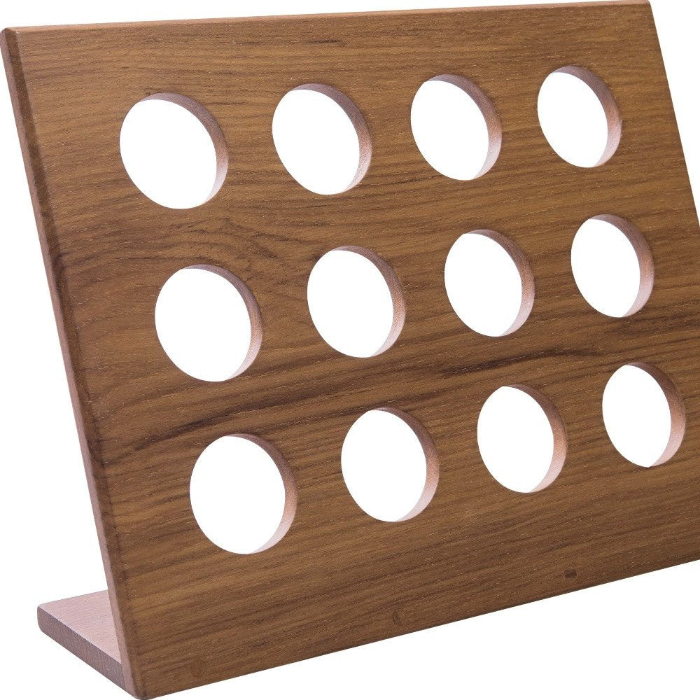 Free Standing 12.00 " Wood Coffee Storage & Accessories on a white background
