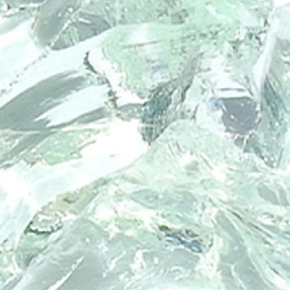 Clear Round Reflective Fire Pit Glass on a white background