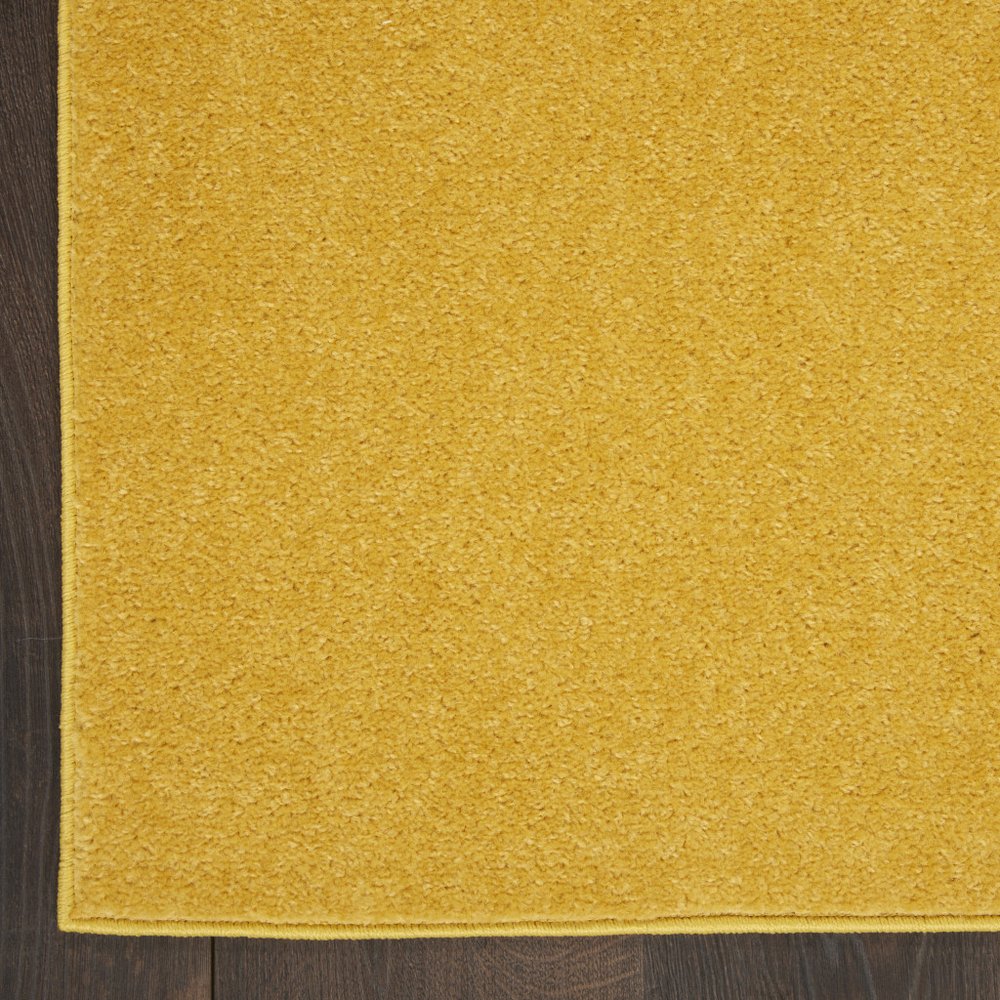9' X 12' Yellow Indoor Outdoor Area Rug