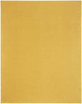 9' X 12' Yellow Indoor Outdoor Area Rug