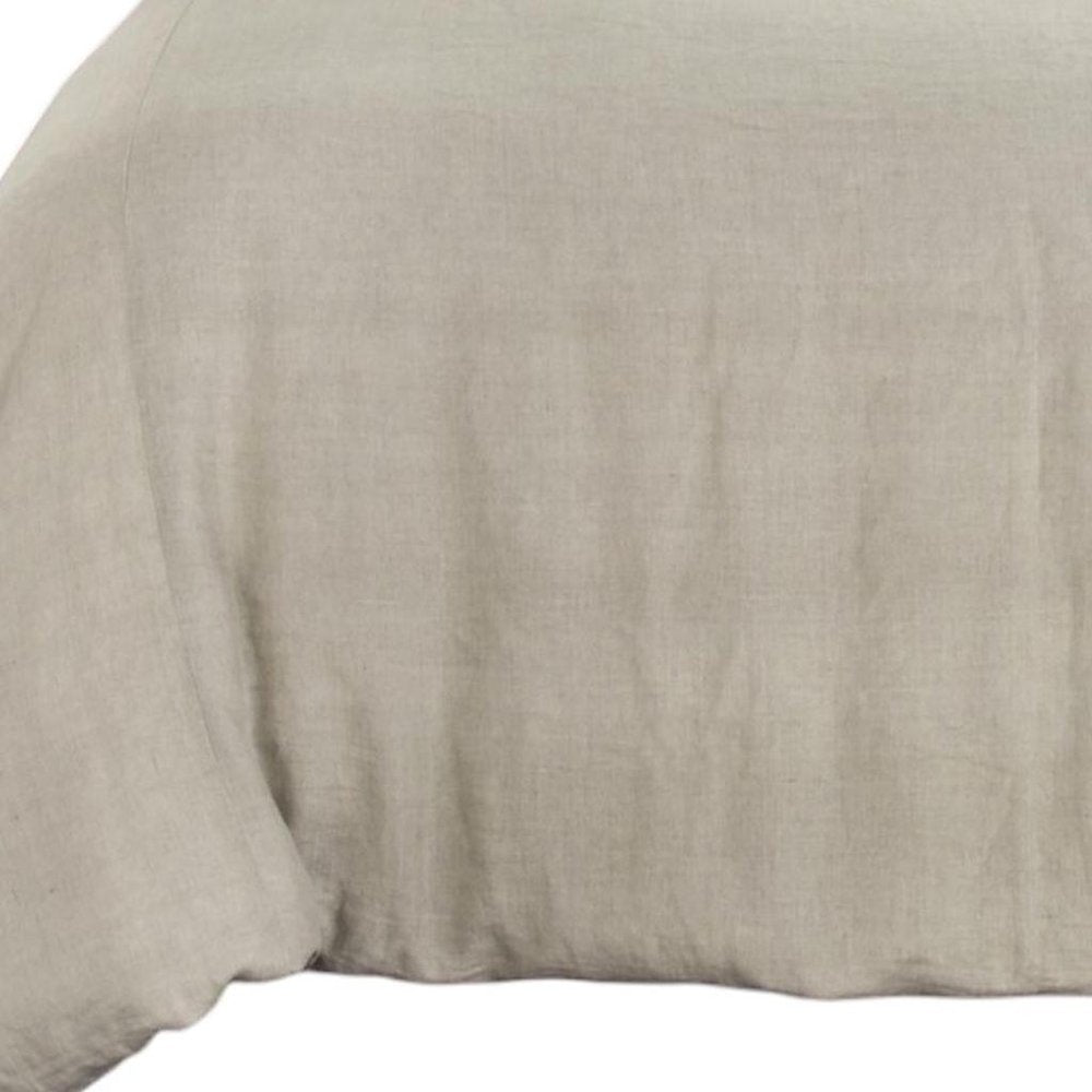 Stone King Linen Dry Clean Only Polyester Down Alternative Comforter