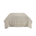 Stone King Linen Dry Clean Only Polyester Down Alternative Comforter on a white background