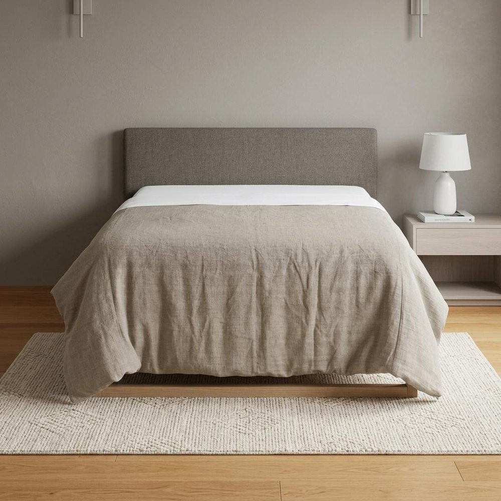 Stone Queen Linen Dry Clean Only Polyester Down Alternative Comforter