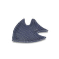 8" Blue Angel Fish Cast Iron Vanity Tray Tray on a white background