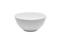 White Six Piece Porcelain Service For Six Bowl Set on a white background