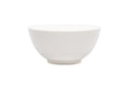 White Porcelain Large Round Serve Bowl on a white background
