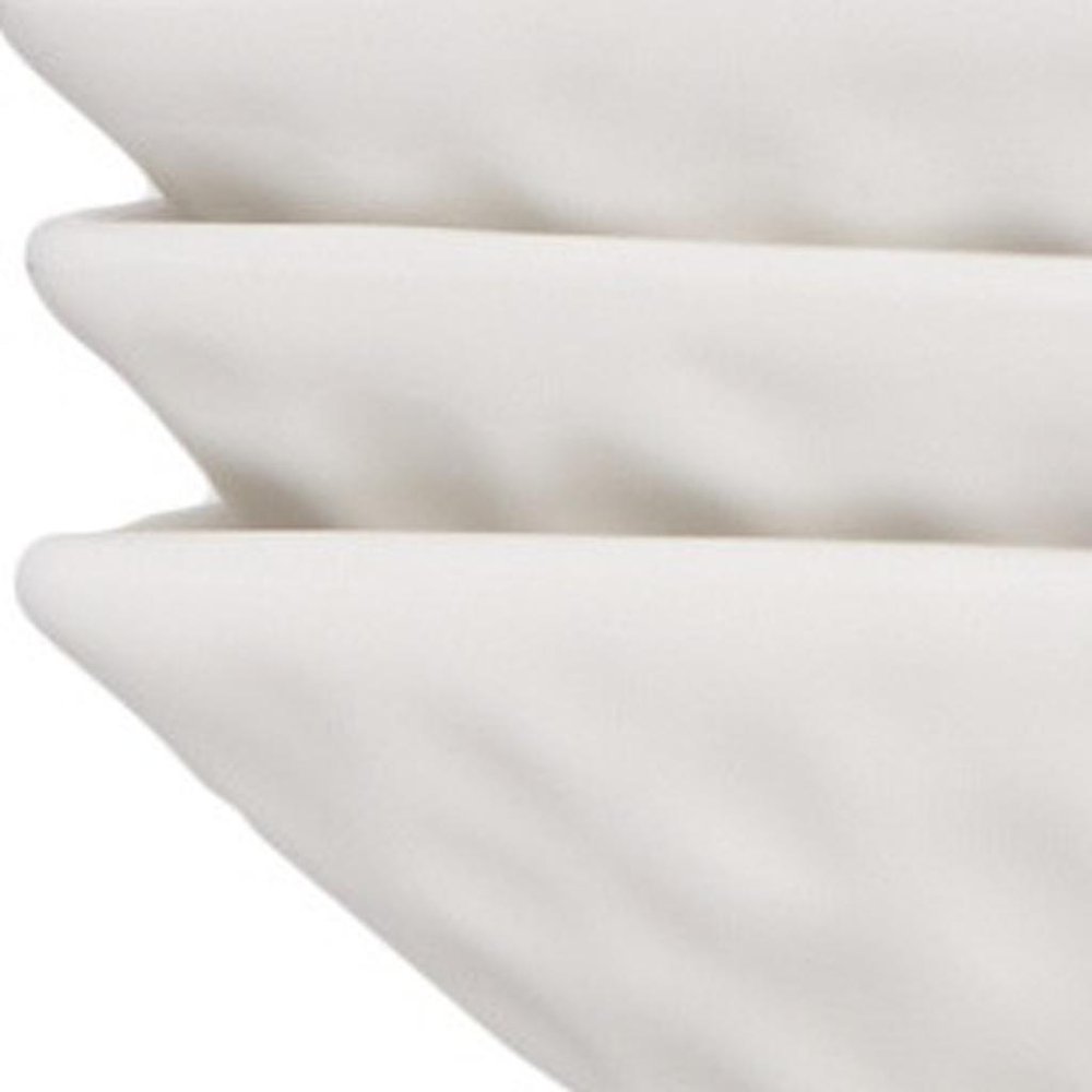 White Six Piece Pebbled Porcelain Service For Six Bowl Set on a white background