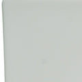 Red and White Four Piece Square Floral Bone China Dinnerware Set on a white background