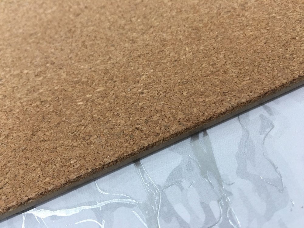 12" X 18" Silver And Gray Abstract Placemats.