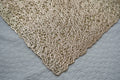 18" Set of Four Gold Vinyl Placemats close-up highlighting the gold linen surface.