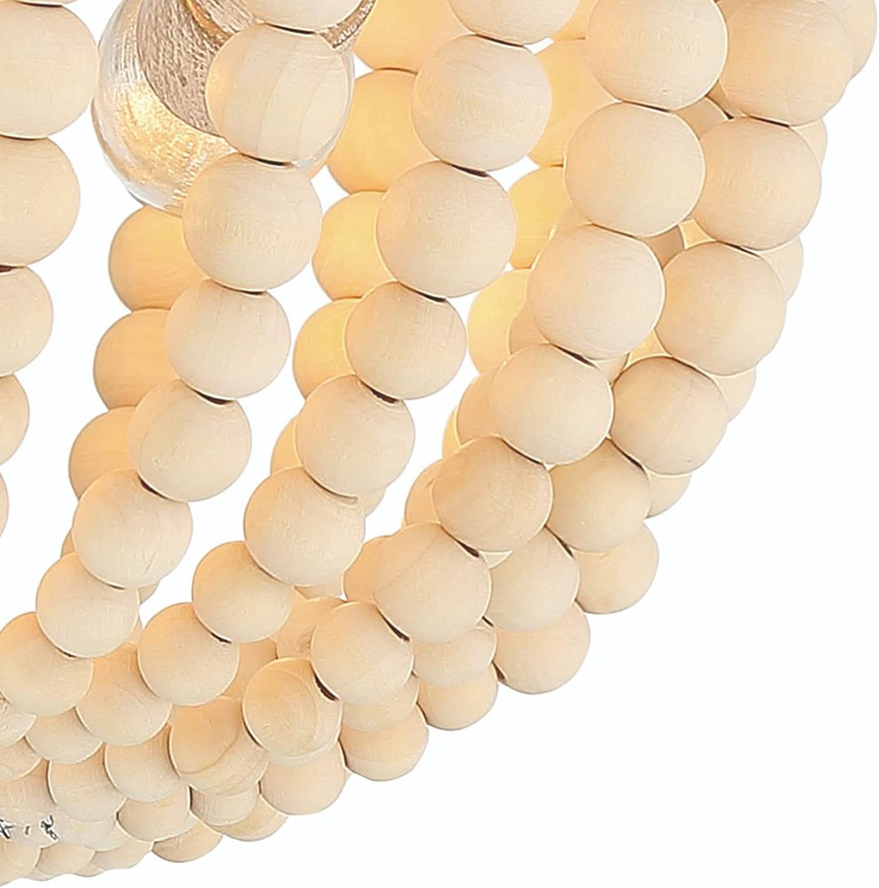 Gold And White Unique Statement Three Light Metal Dimmable Flush Chandelier