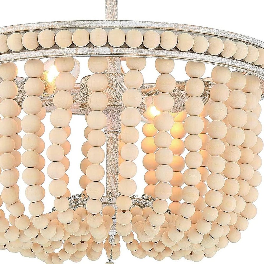 Gold And White Unique Statement Two Light Metal Dimmable Flush Chandelier
