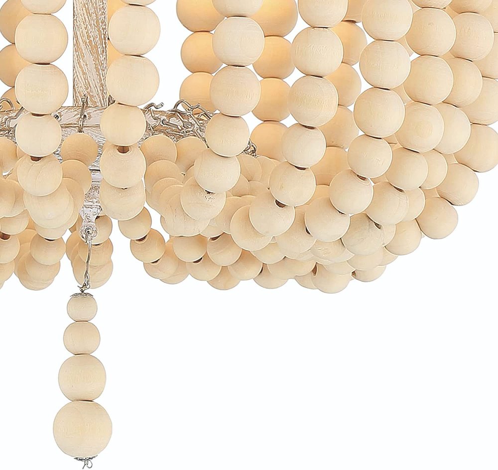 Gold And White Unique Statement Two Light Metal Dimmable Flush Chandelier