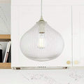 Silver Kitchen Island Metal Dimmable Chandelier With Clear Shades on a white background