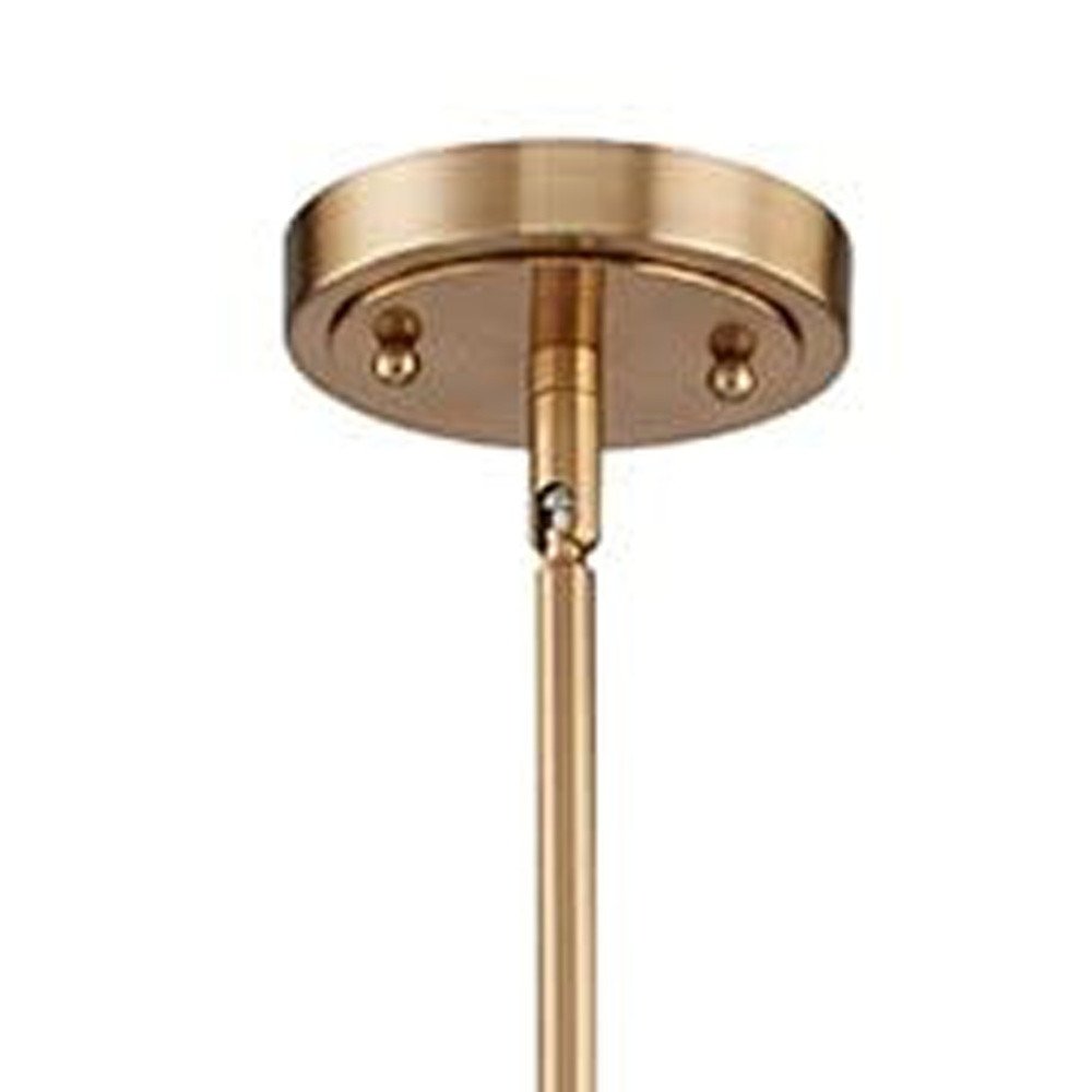 Gold Kitchen Island Metal Dimmable Chandelier With Clear Shades