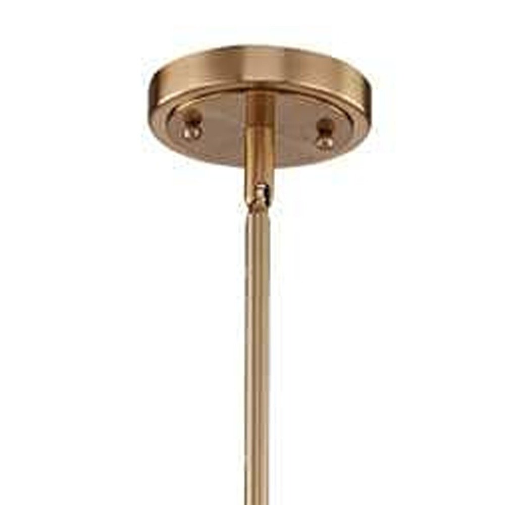 Gold Kitchen Island Metal Dimmable Chandelier With Gold Shades