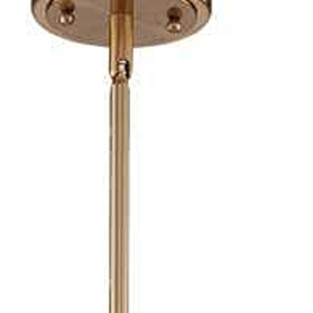Gold Kitchen Island Metal Dimmable Chandelier With Gold Shades