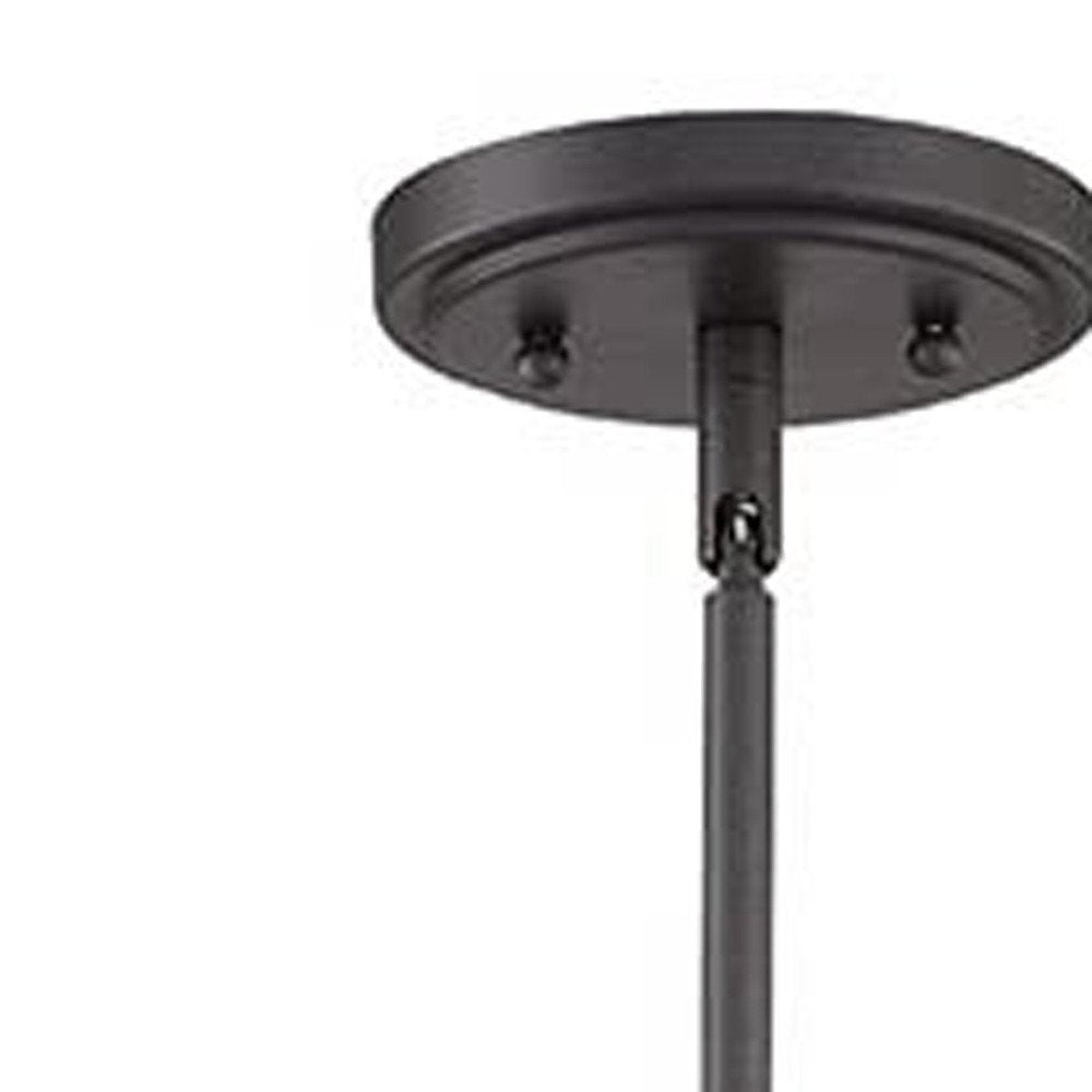 Gray Kitchen Island Metal Dimmable Chandelier With Silver Shades
