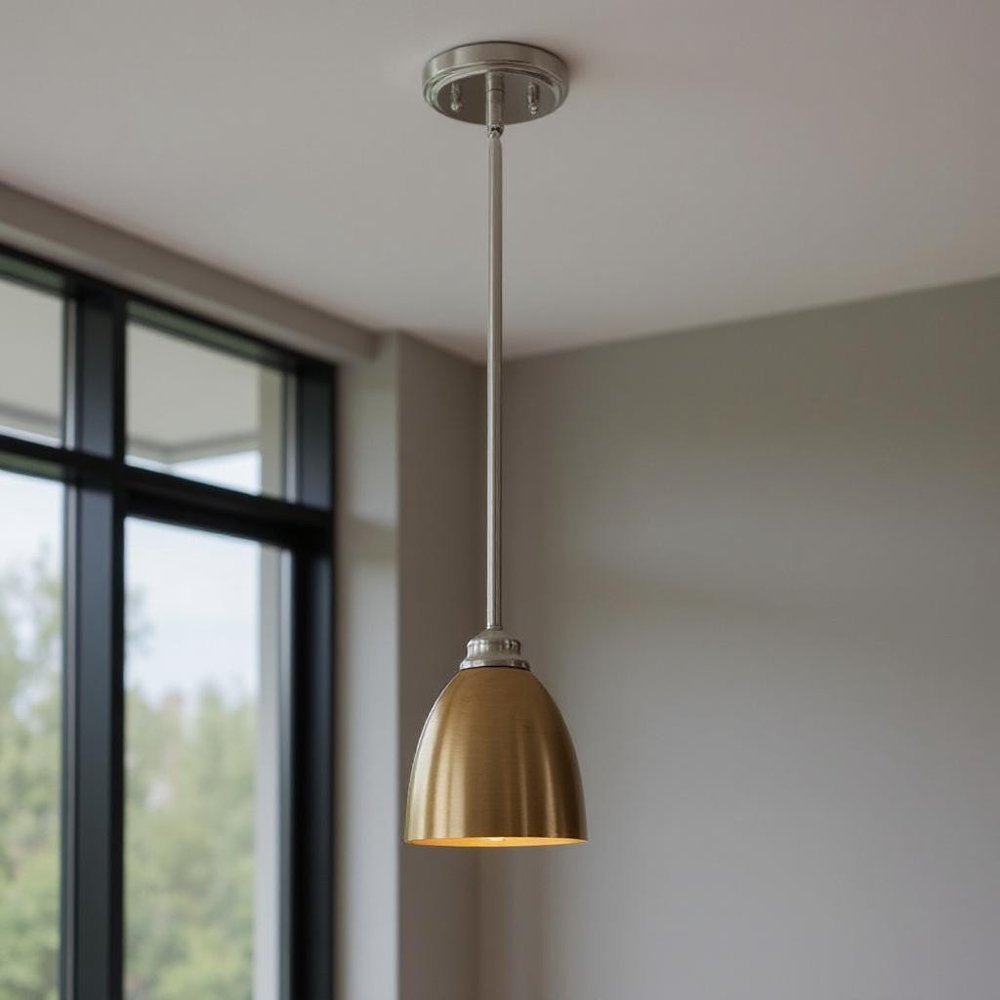 Gold Kitchen Island Metal Dimmable Chandelier With Gold Shades
