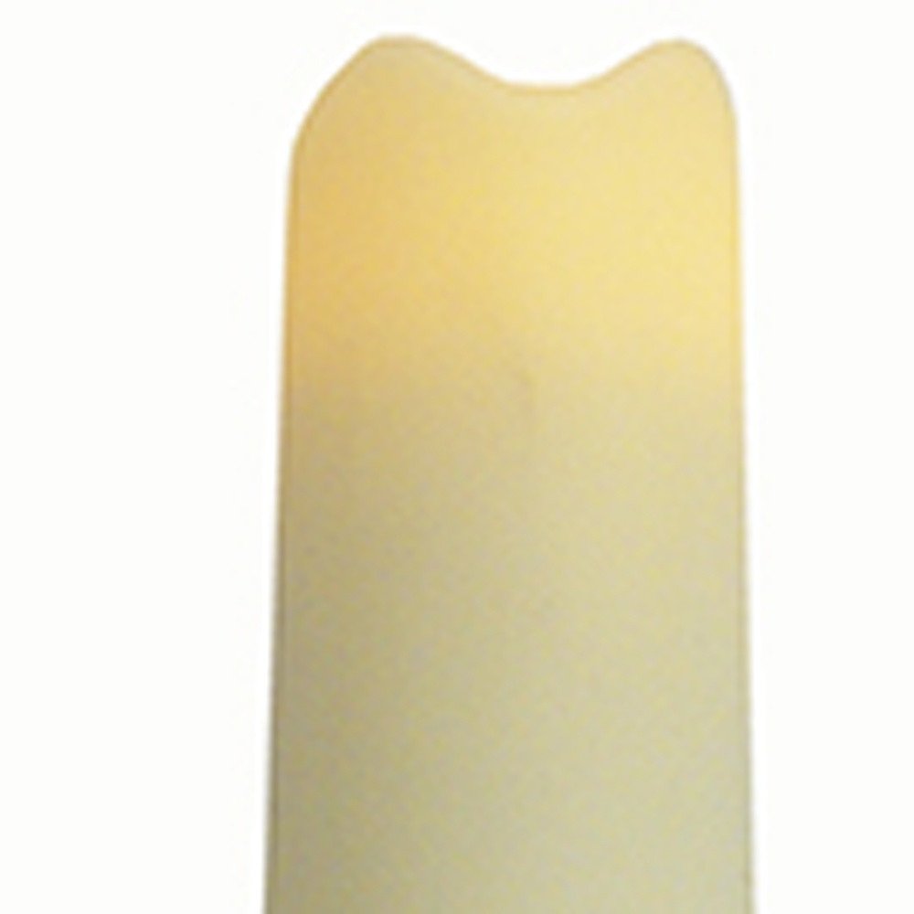 Set of Two Ivory Flameless Taper Candle on a white background