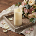 6" Ivory Flameless Pillar Candle