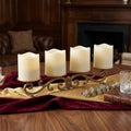 Set of Four Ivory Flameless Tealight Candle