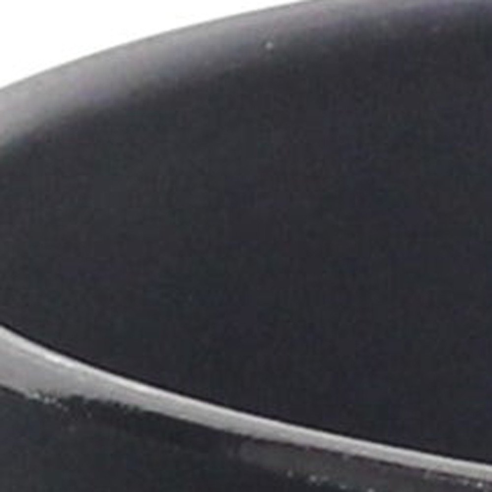 7" Black Recycled Plastic Indoor Outdoor Round Pot Planter - 5.75" H x 7" W x 7" D