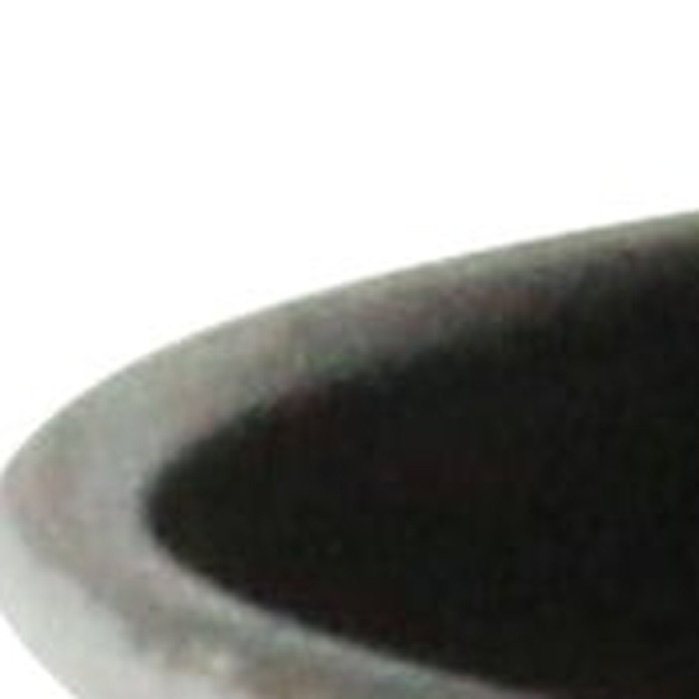 5" Silver Recycled Plastic Indoor Outdoor Round Pot Planter - 6.5" H x 5" W x 5" D. Outdoor planter isolated on a plain white background, in a silver plastic finish.