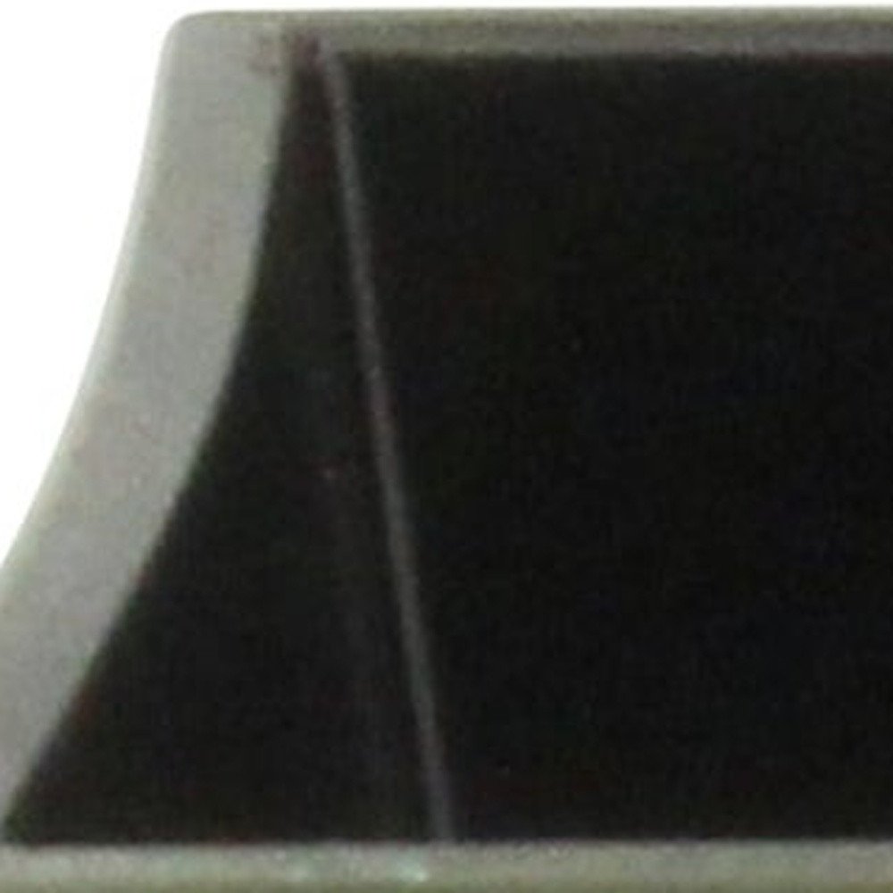 Detail view of 5" Silver Recycled Plastic Indoor Outdoor Square Pot Planter, filling the frame with the silver plastic texture.