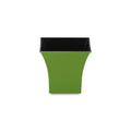 5" Lime Green Recycled Plastic Indoor Outdoor Square Pot Planter
