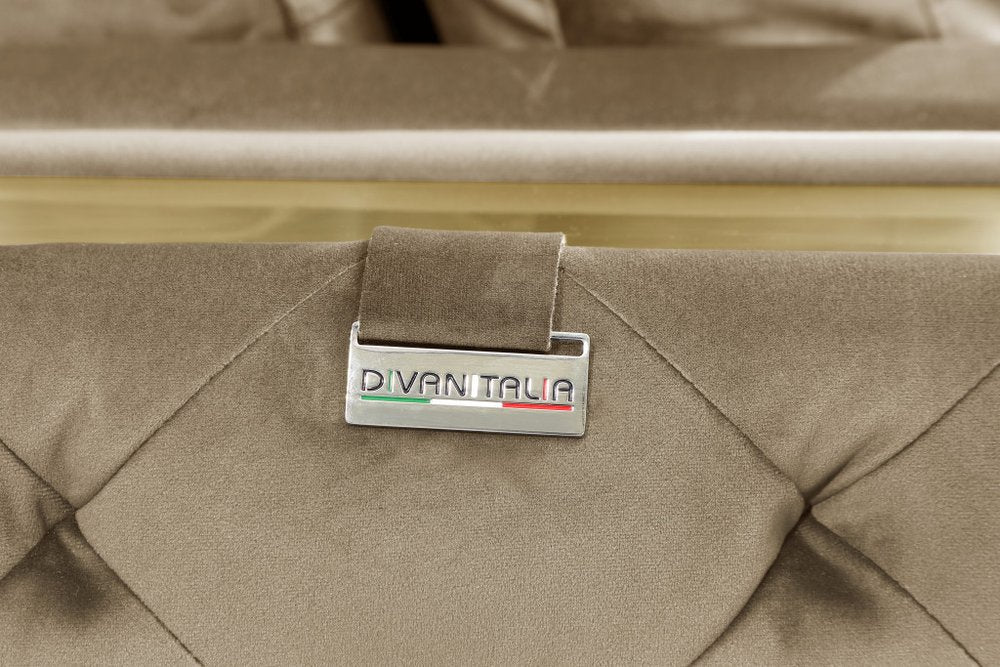 90" Gray Velvet Sofa With Silver Legs