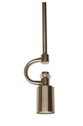 Nickel Bulb Metal Chandelier