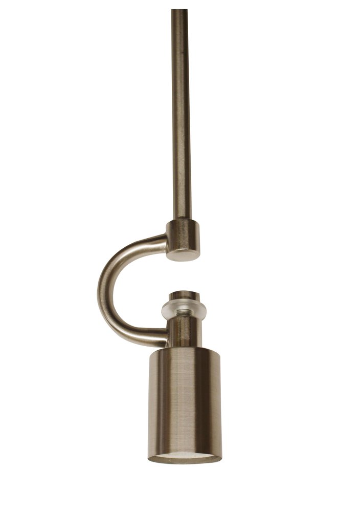 Nickel Bulb Metal Chandelier
