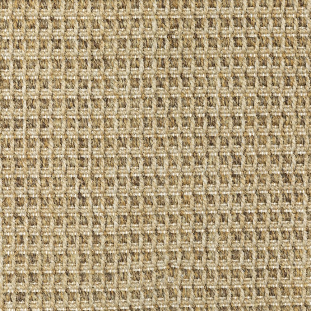 9' X 13' Beige Stain Resistant Indoor Outdoor Area Rug